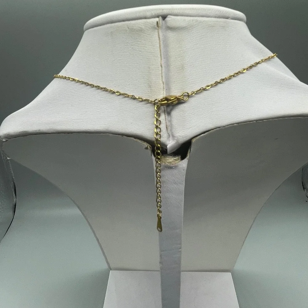 Whale Tail‎ Pendant Necklace White Enamel Mermaid Fluke Nautical Jewelry